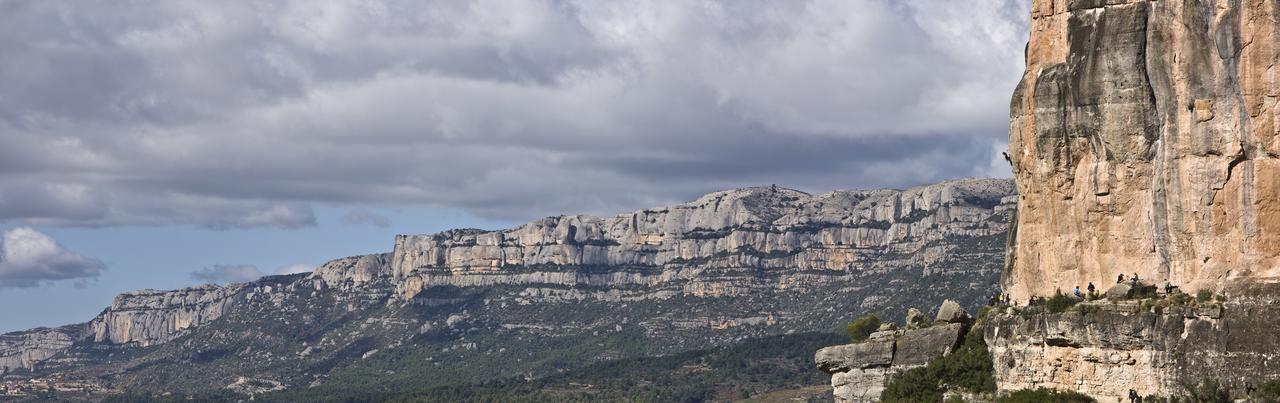 Masia El Riscle - Moli Del Pont Pension Cornudella de Montsant Buitenkant foto